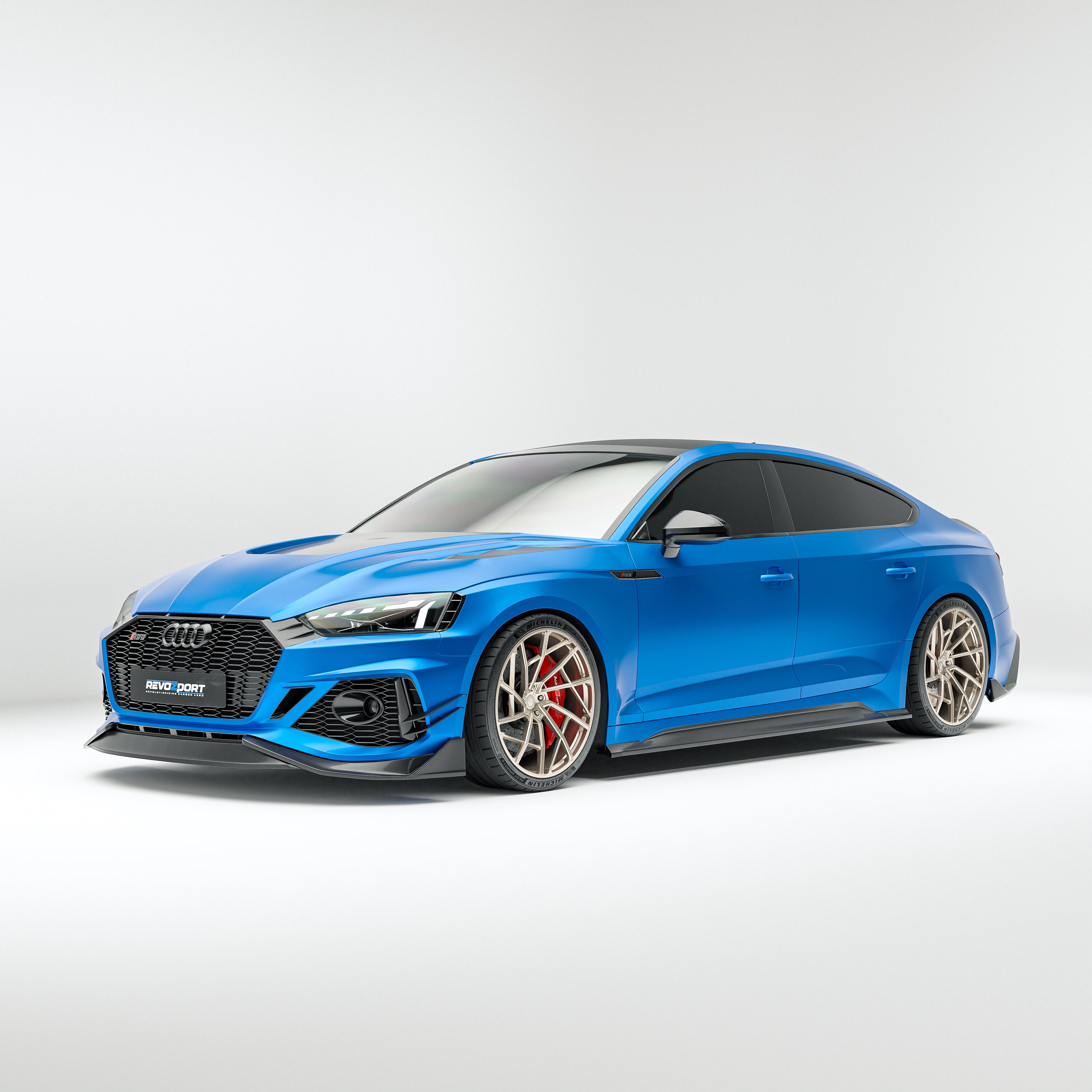 Audi RS5 B9.5 Facelift Sportback Carbon Fiber Bodykit - Revozport