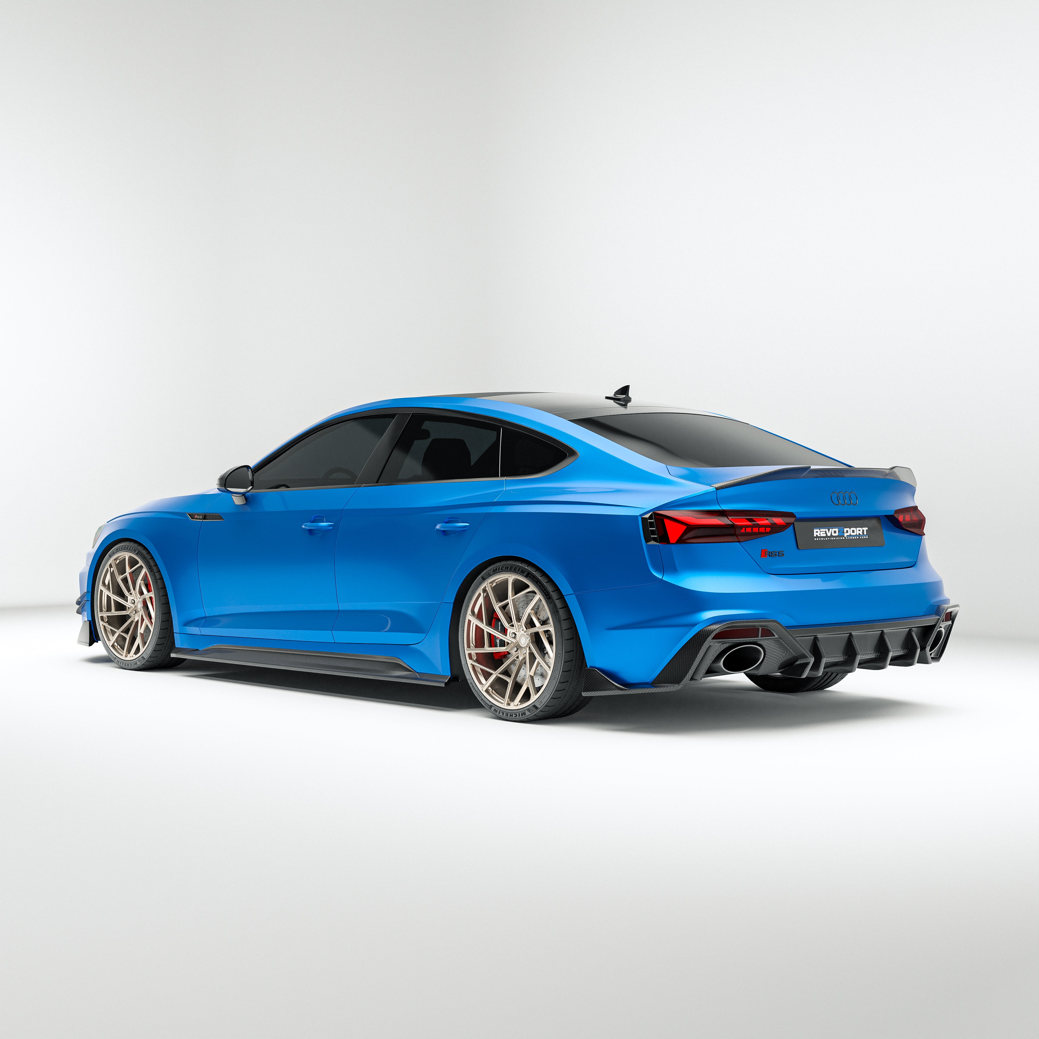 Audi RS5 B9.5 Facelift Sportback Carbon Fiber Bodykit - Revozport