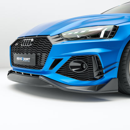 Audi RS5 B9.5 Facelift Sportback Carbon Fiber Canards - Revozport