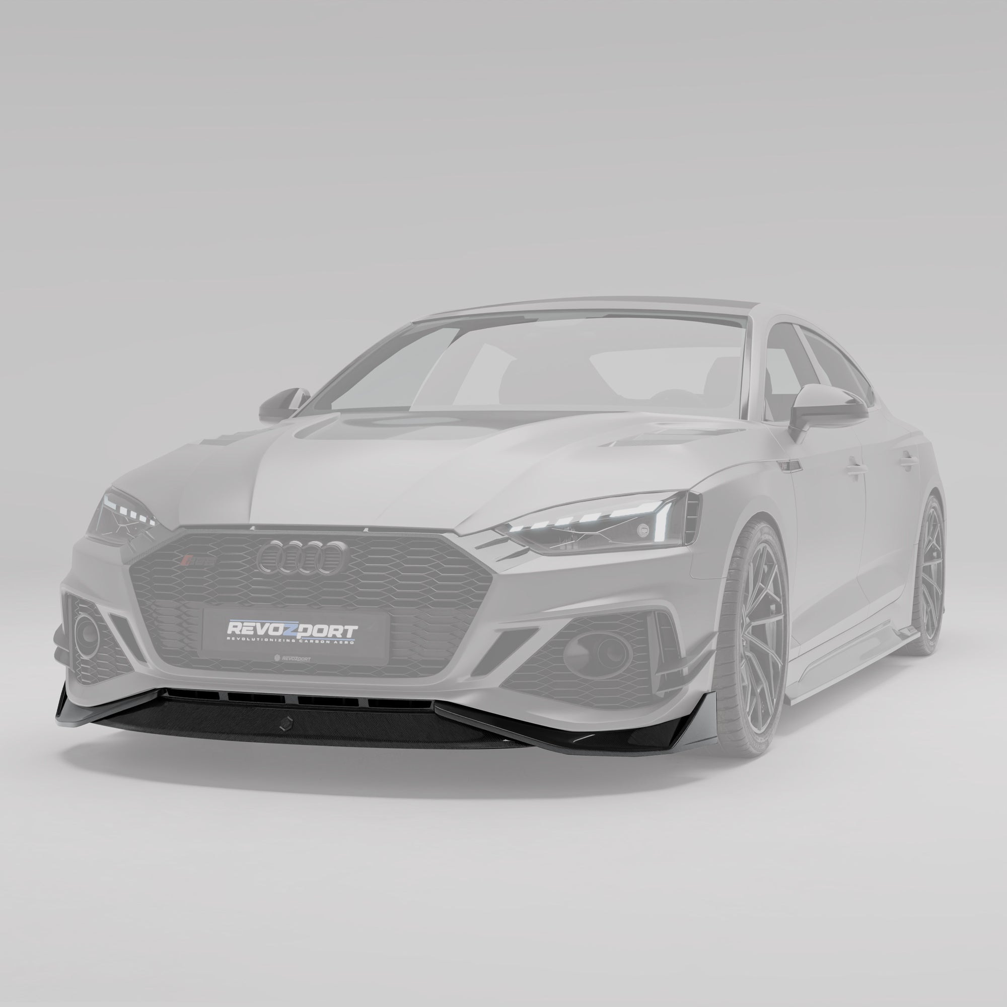 奥迪 RS5 B9.5 Facelift Sportback 碳纤维前唇