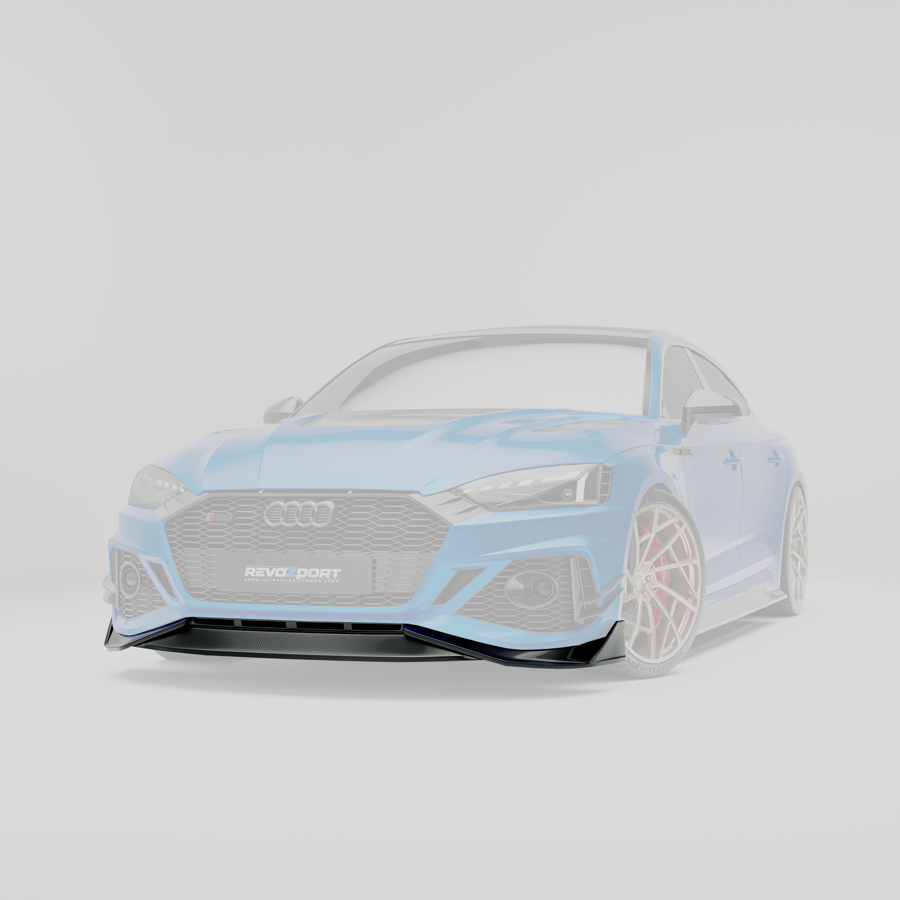 Audi RS5 B9.5 Facelift Sportback Carbon Fiber Front Lip - Revozport