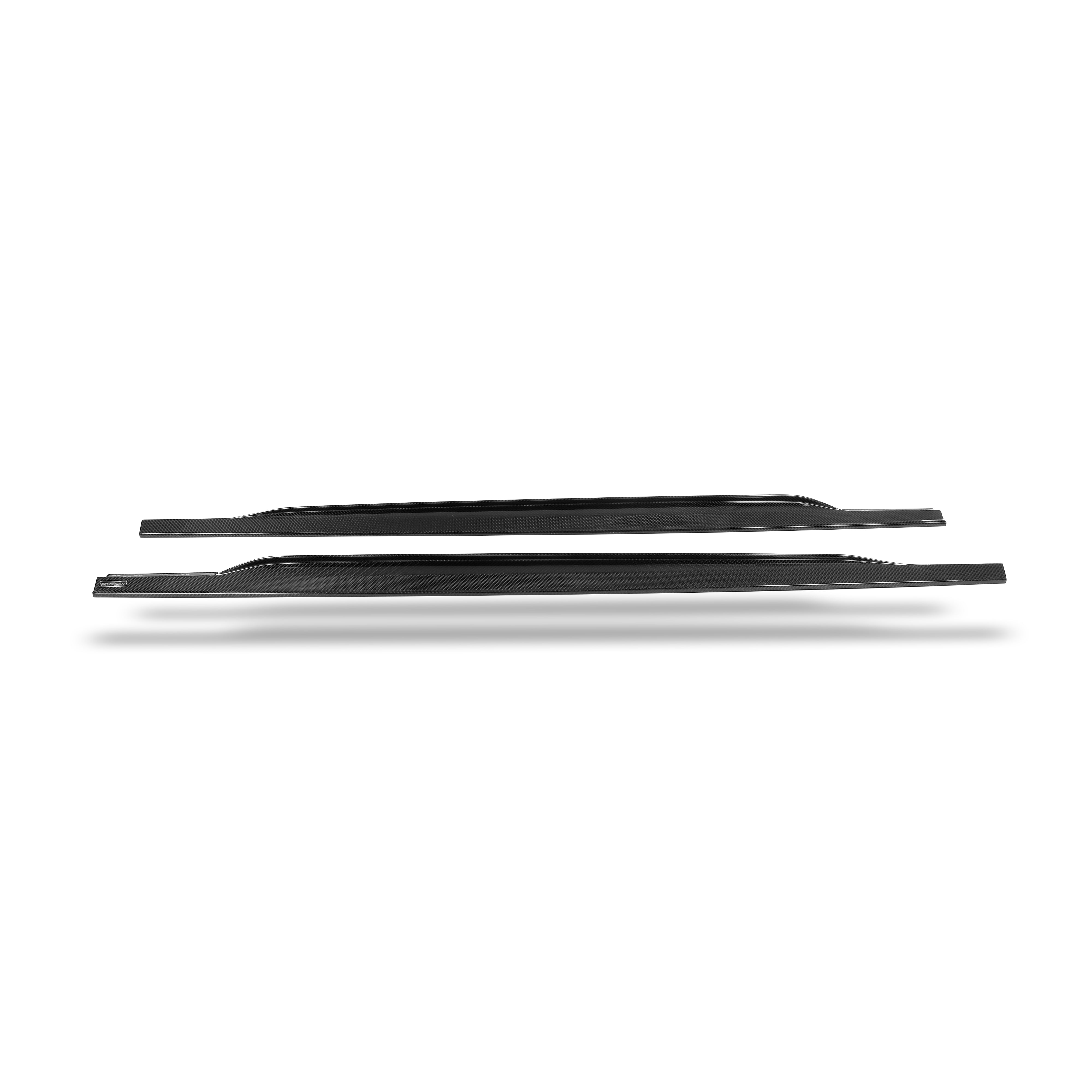 Audi RS5 B9.5 Facelift Sportback Carbon Fiber Side Skirts - Revozport