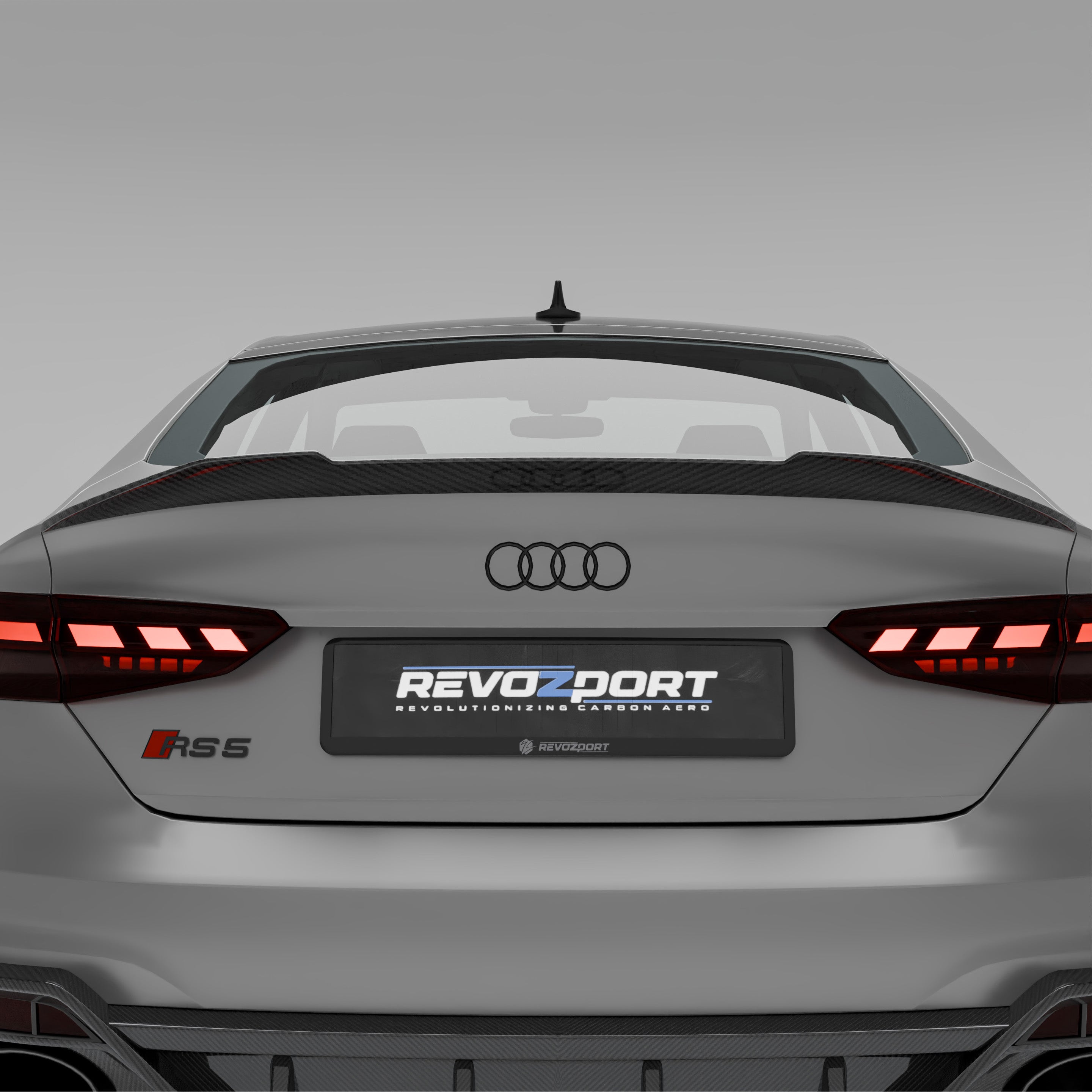 Audi RS5 B9.5 Facelift Sportback Carbon Fiber Spoiler - Revozport