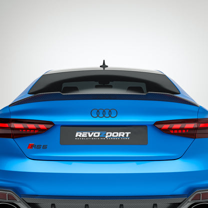 Audi RS5 B9.5 Facelift Sportback Carbon Fiber Spoiler - Revozport