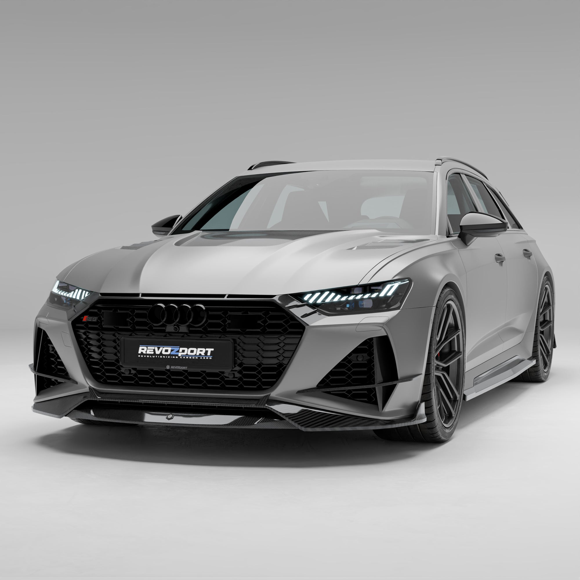 奥迪 RS6 C8 碳纤维前唇