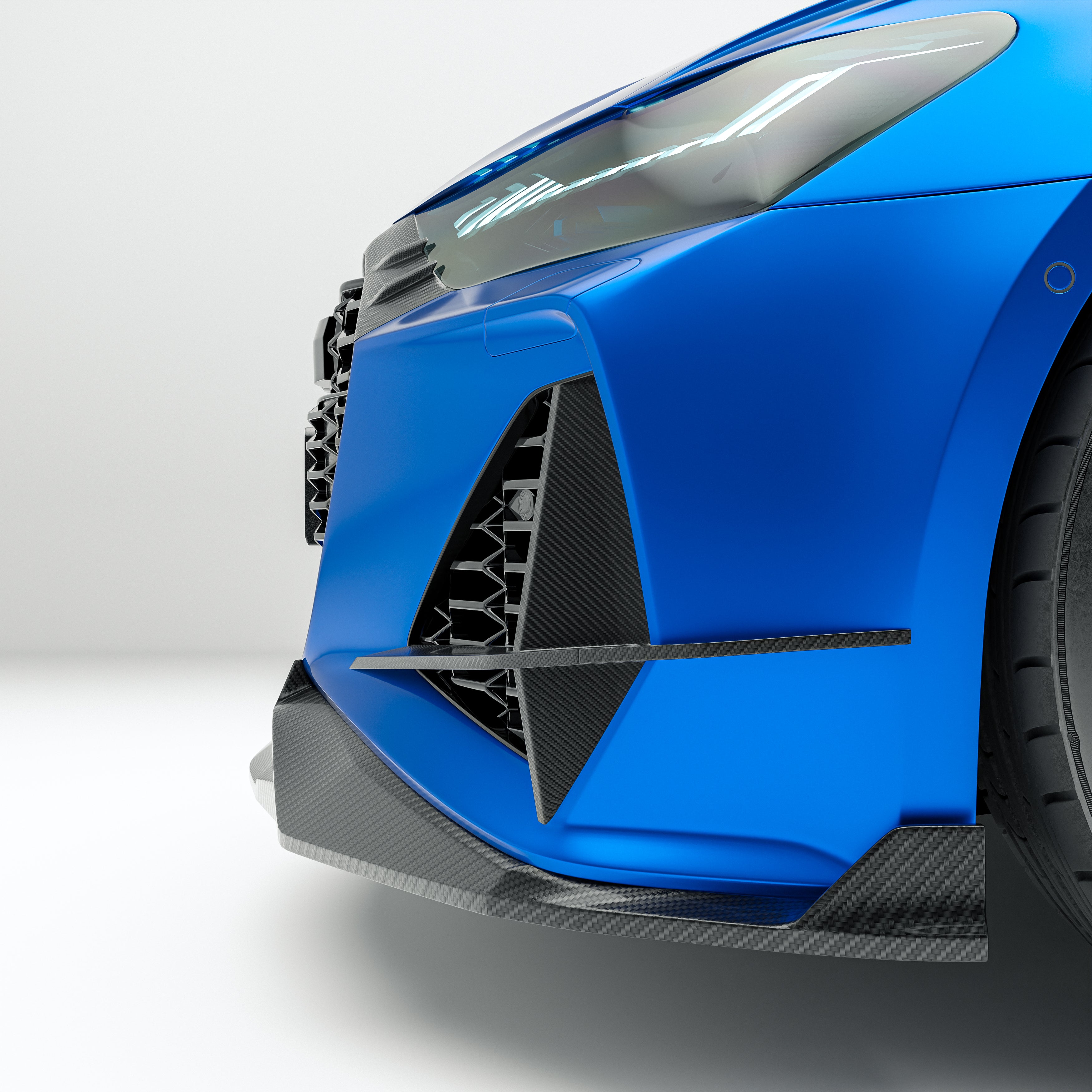 Audi RS6 C8 Carbon Fiber Canards - Revozport