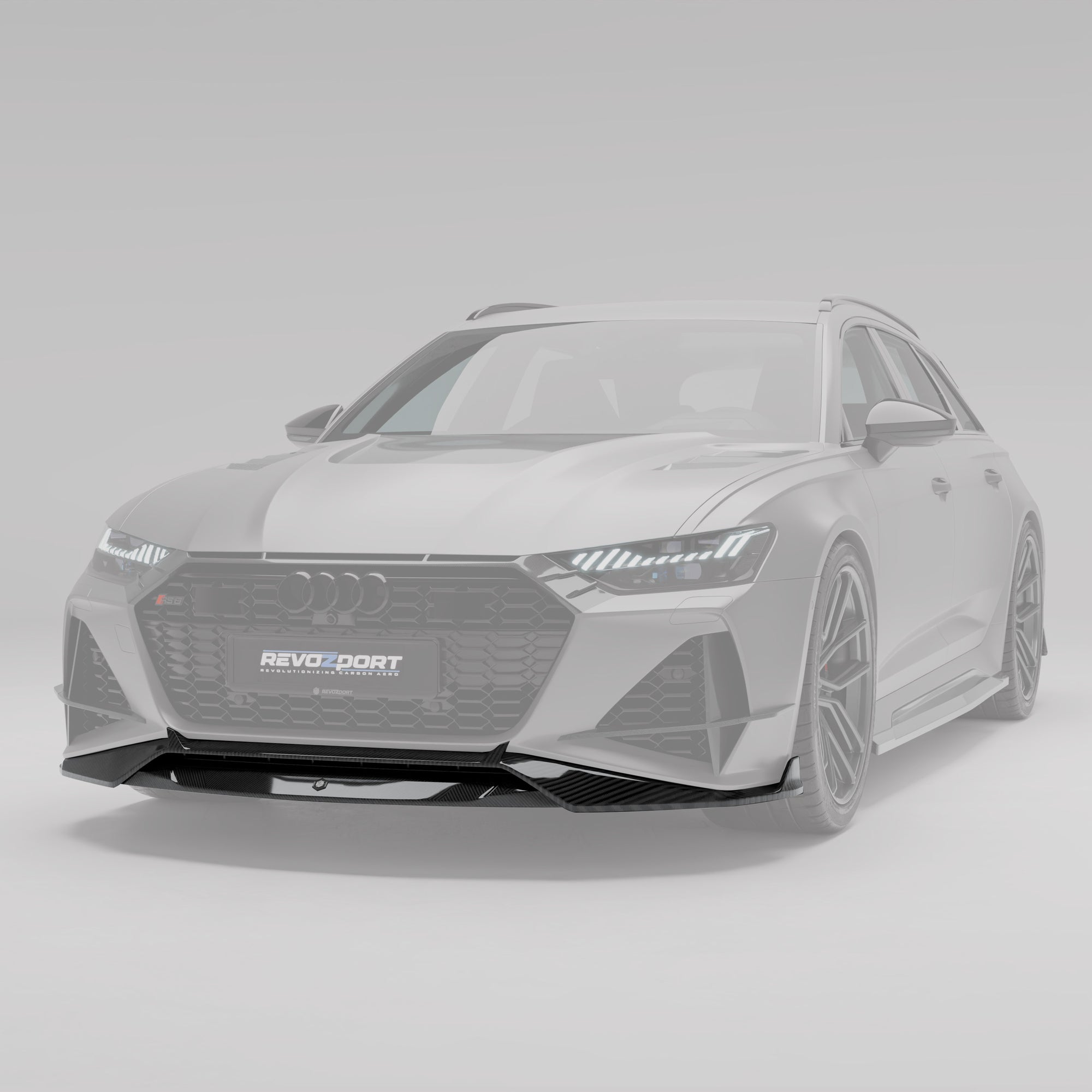 奥迪 RS6 C8 碳纤维前唇