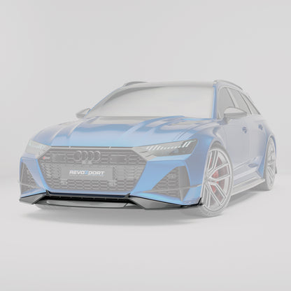 Audi RS6 C8 Carbon Fiber Front Lip - Revozport