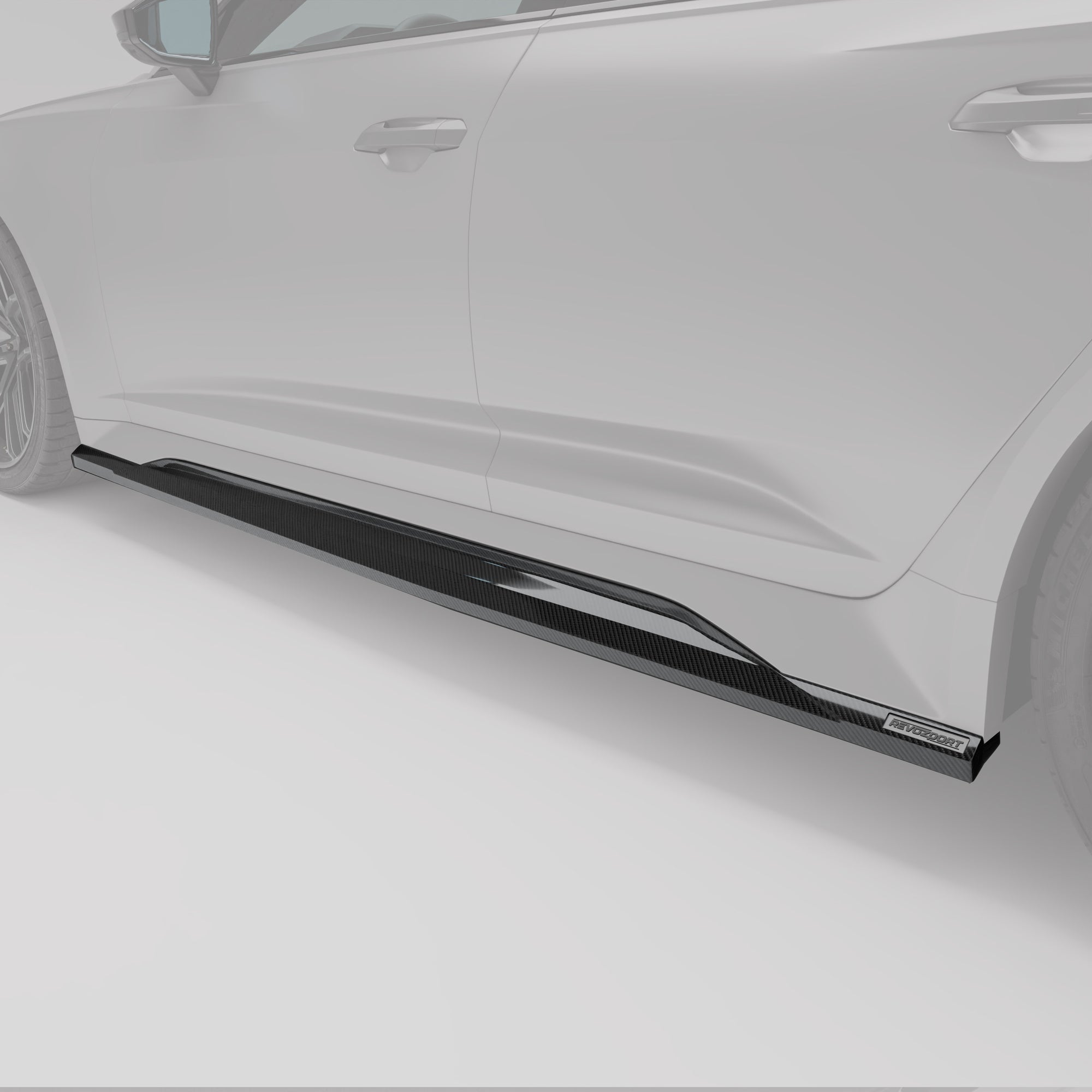 奥迪 RS6 C8 碳纤维侧裙