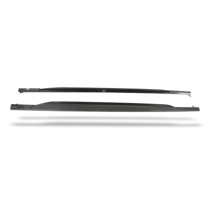 Audi RS6 C8 Carbon Fiber Side Skirts - Revozport
