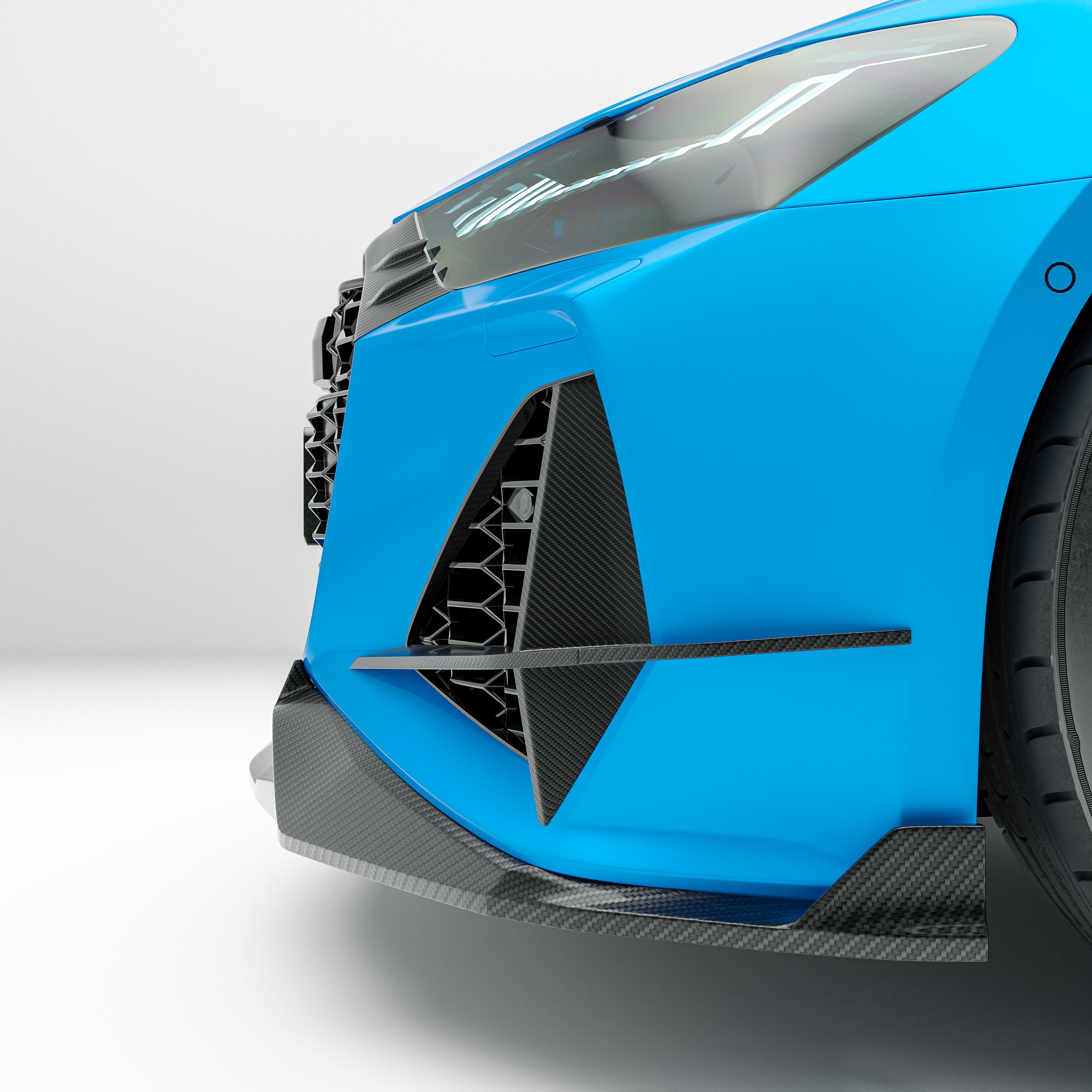 Audi RS7 C8 Carbon Fiber Canards - Revozport