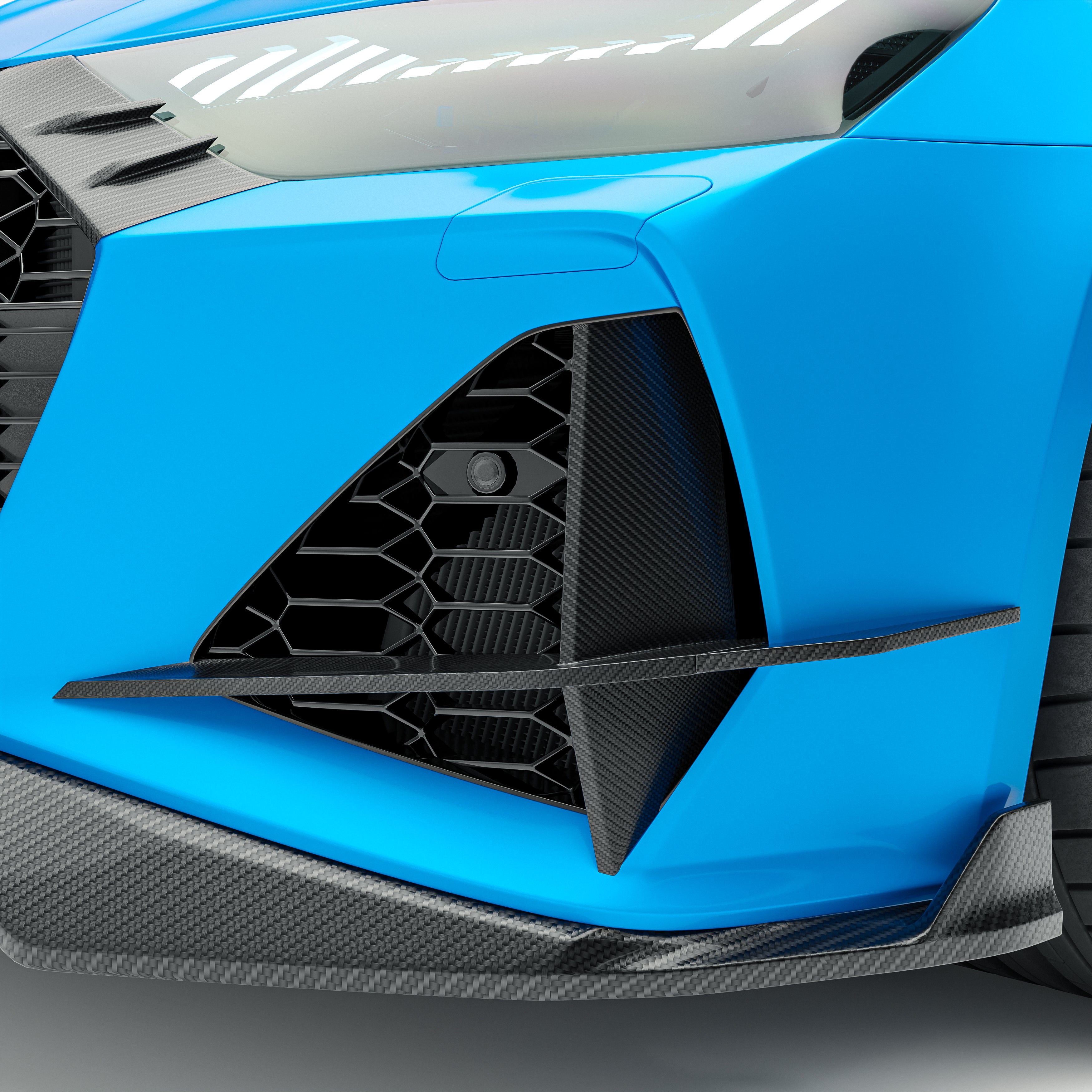 Audi RS7 C8 Carbon Fiber Canards - Revozport