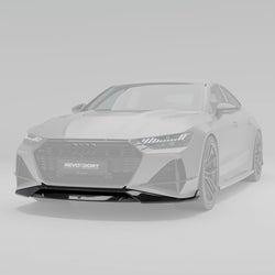 Audi RS7 C8 Carbon Fiber Front Lip - Revozport