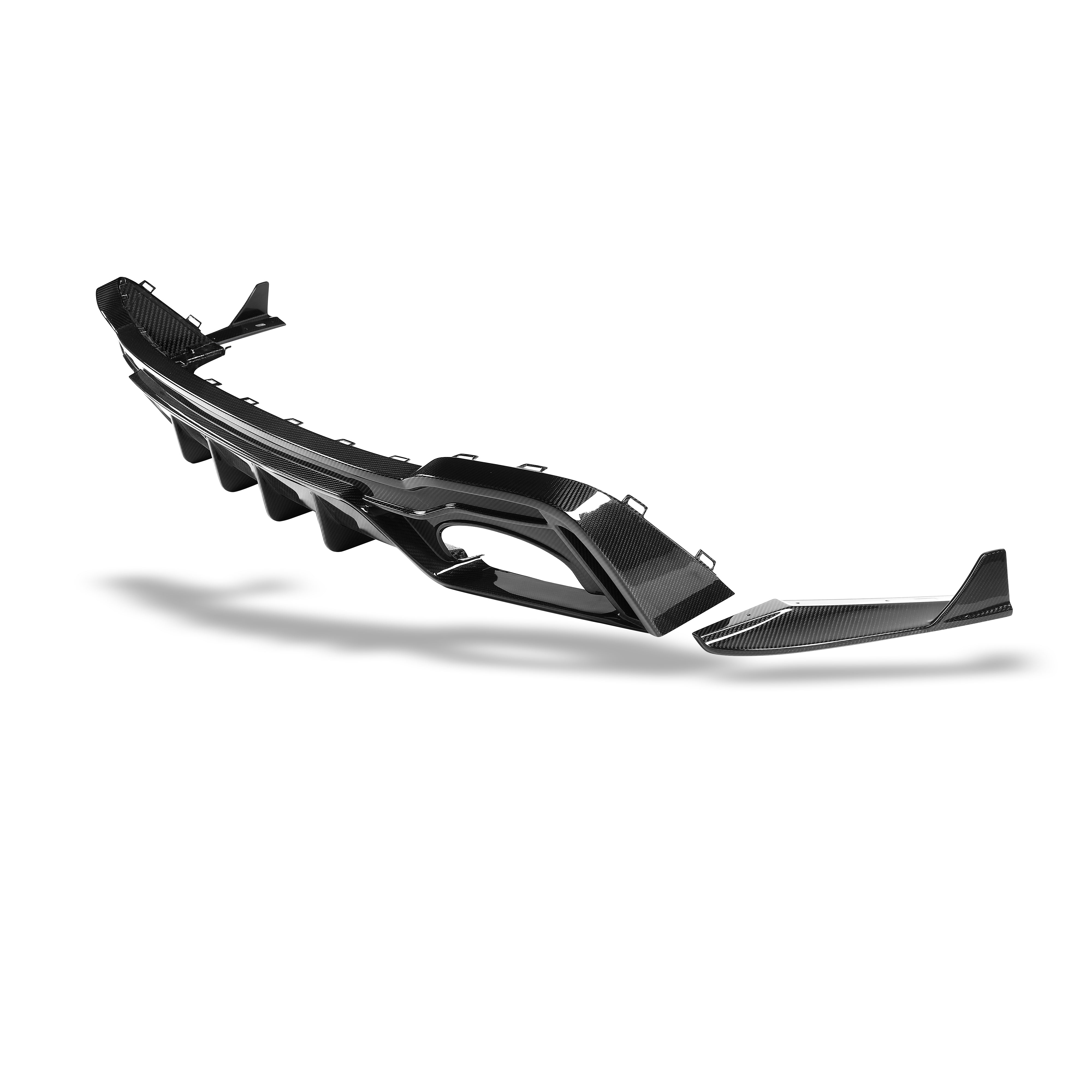 Audi RS7 C8 Carbon Fiber Rear Diffuser - Revozport