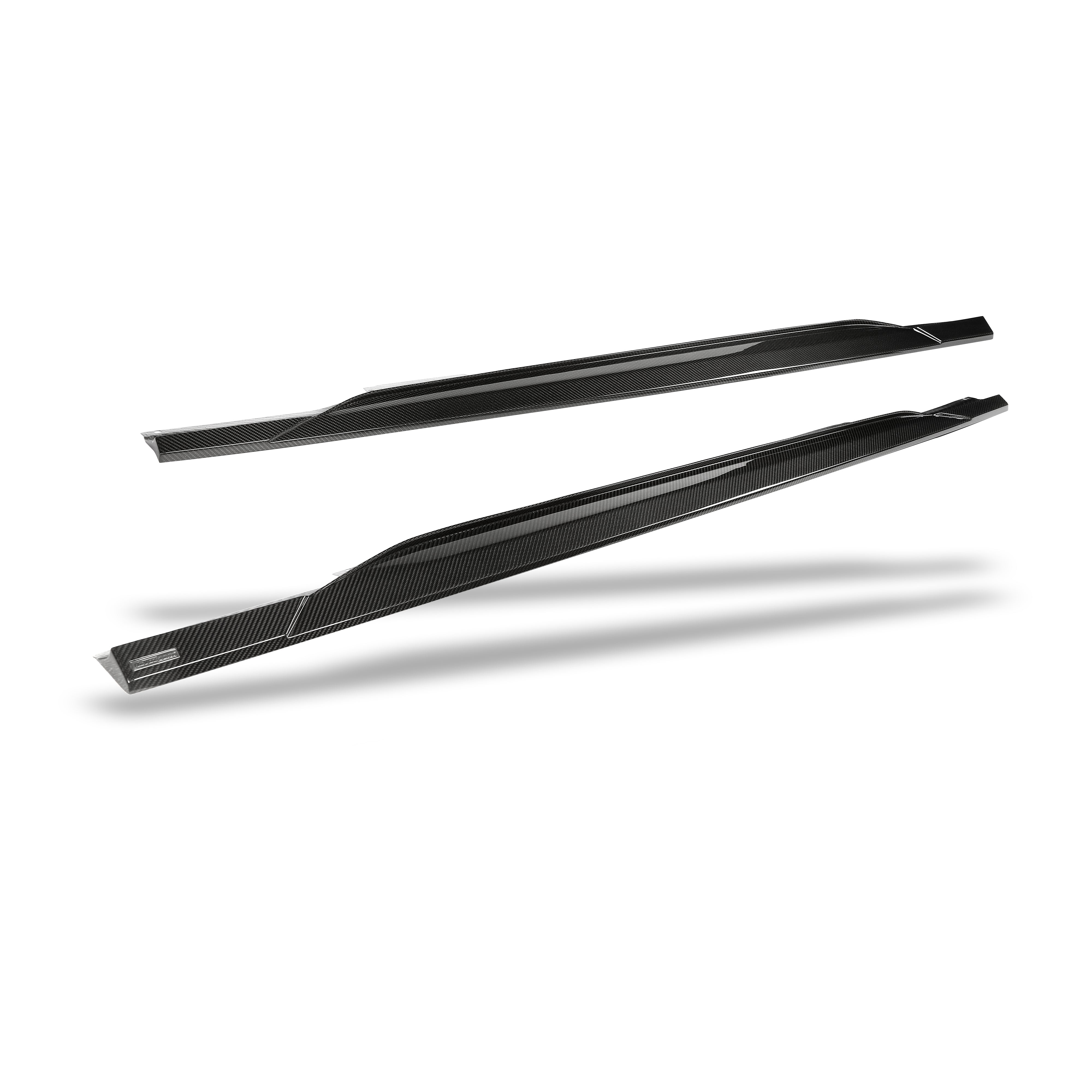 Audi RS7 C8 Carbon Fiber Side Skirts - Revozport