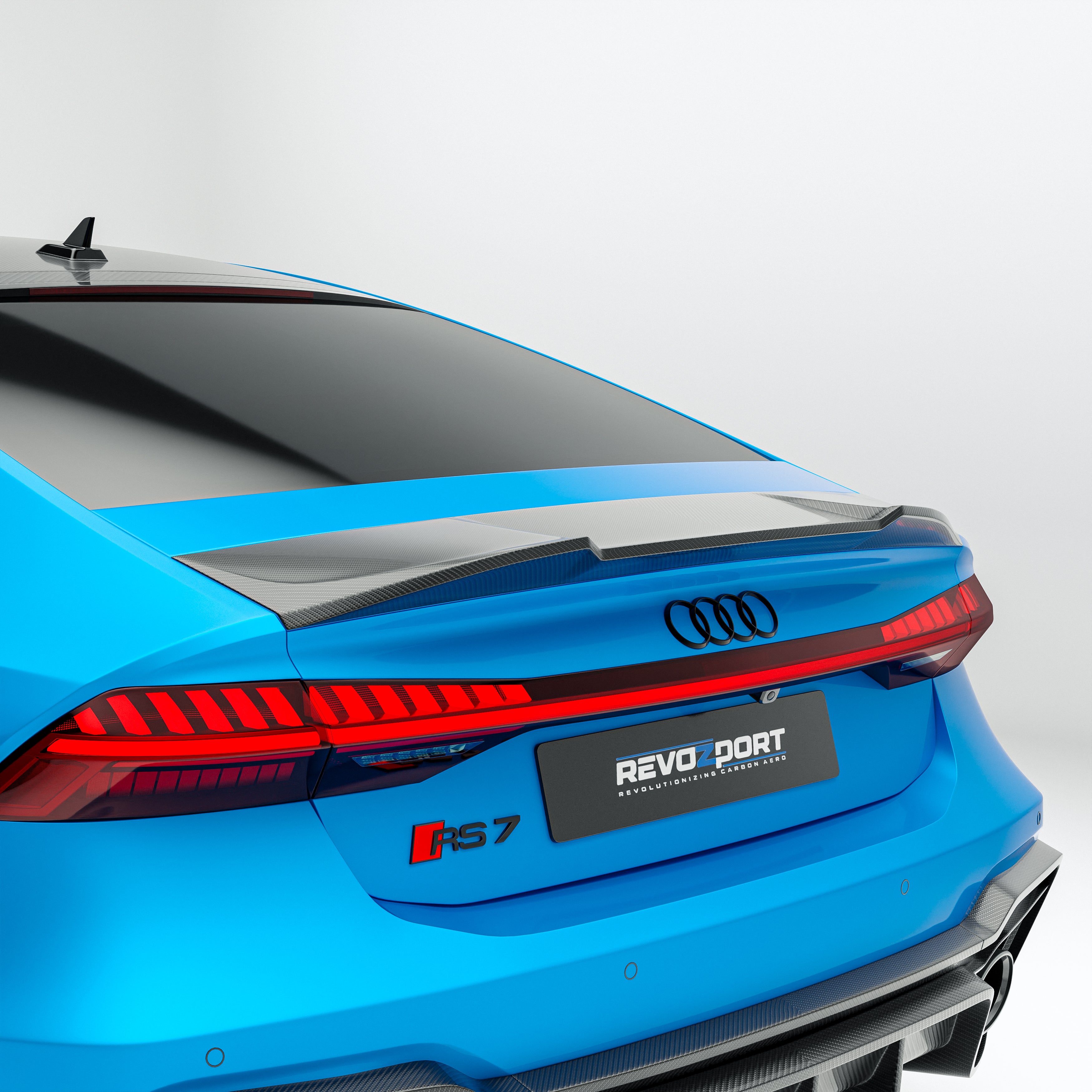 Audi RS7 C8 Carbon Fiber Spoiler - Revozport