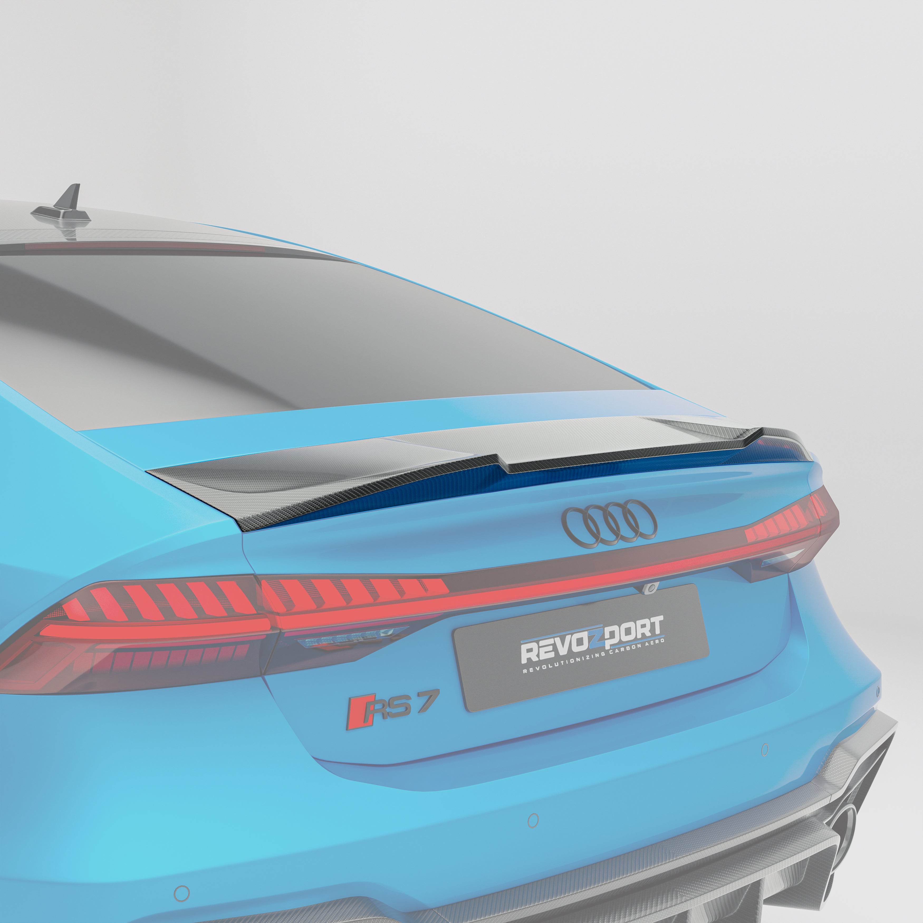 Audi RS7 C8 Carbon Fiber Spoiler - Revozport