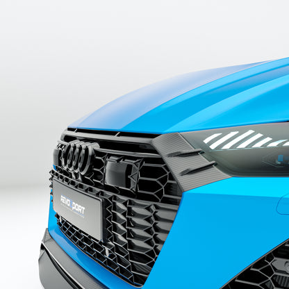 Audi RS7 C8 Sportback Carbon Fiber Front Grill - Revozport