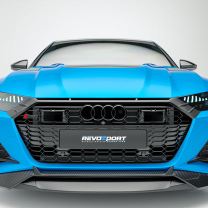 Audi RS7 C8 Sportback Carbon Fiber Front Grill - Revozport