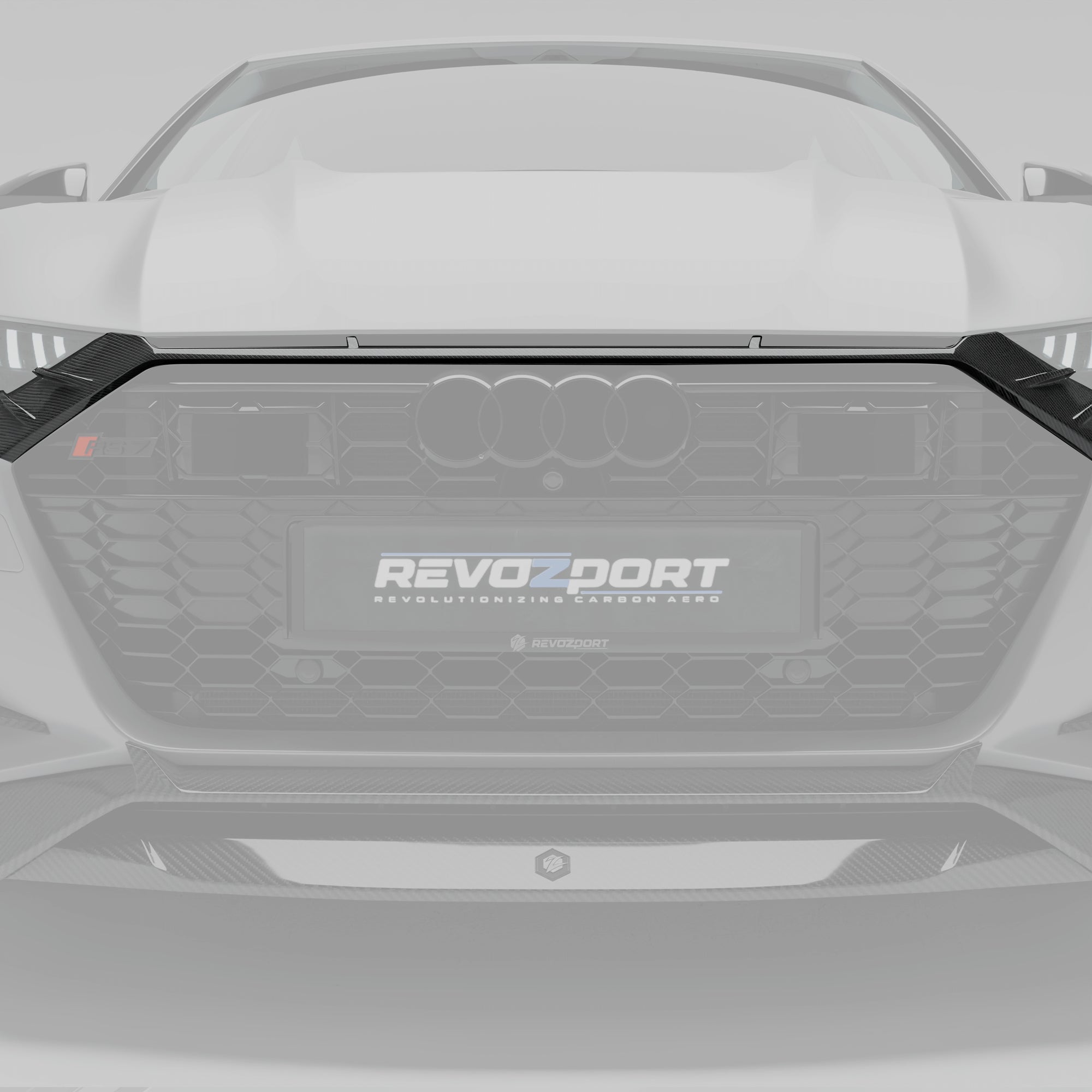 奥迪 RS7 C8 Sportback 碳纤维中网格栅