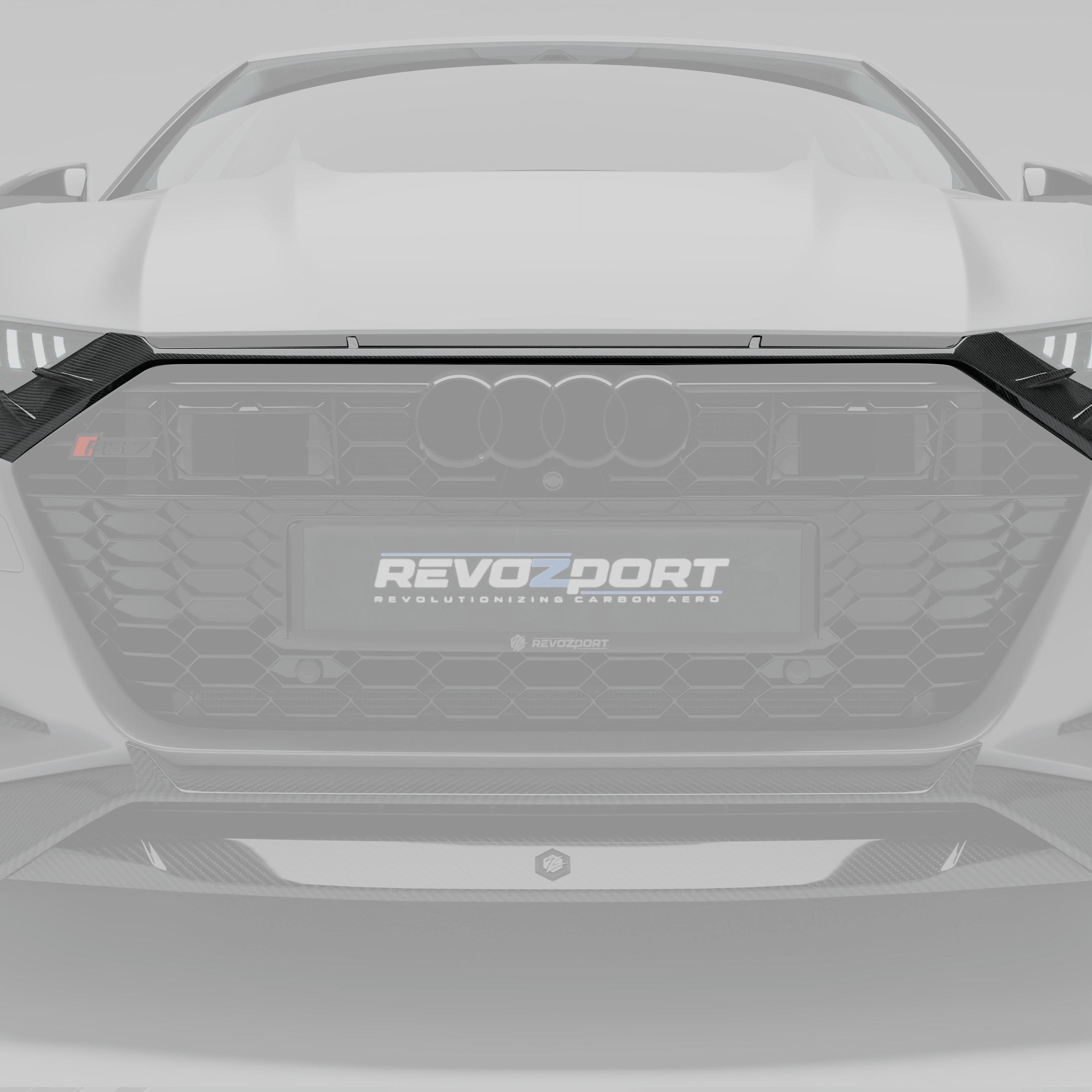Audi RS7 C8 Sportback Carbon Fiber Front Grill - Revozport