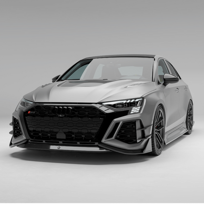 Audi RS3  8Y Limousine Carbon Fiber Renderings