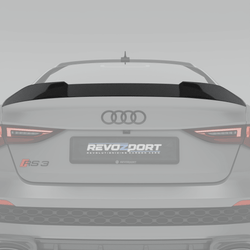 Audi RS3 8Y Limousine Carbon Fiber Spoiler: High-Gloss Finish