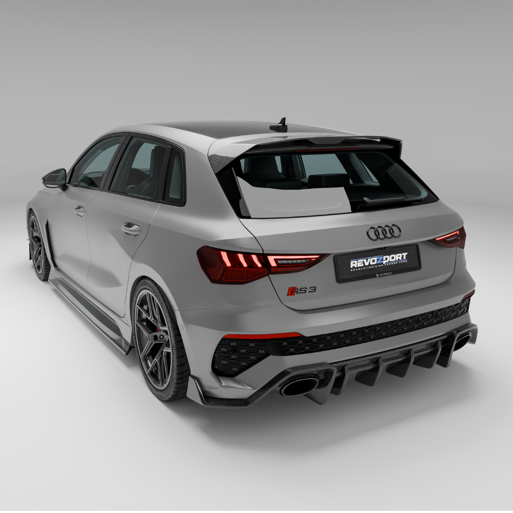 奥迪 RS3 8Y Sportback 碳纤维车顶扰流板