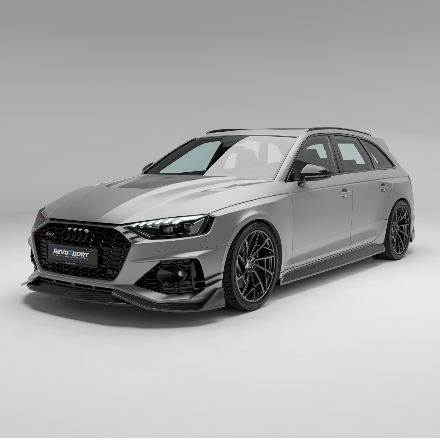 奥迪 RS4 B9.5 改款碳纤维车身套件