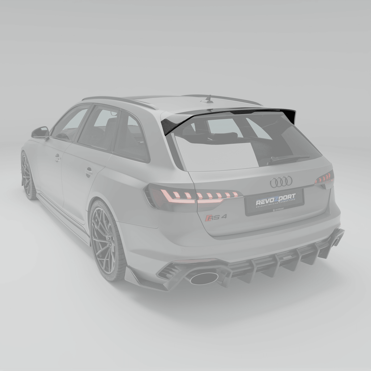 Audi RS4 B9.5 Facelift 碳纤维车顶扰流板