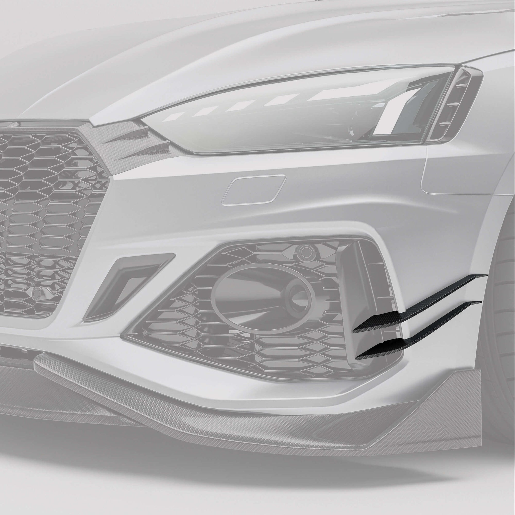 Audi RS5 B9.5 Coupe Carbon Fiber Canards