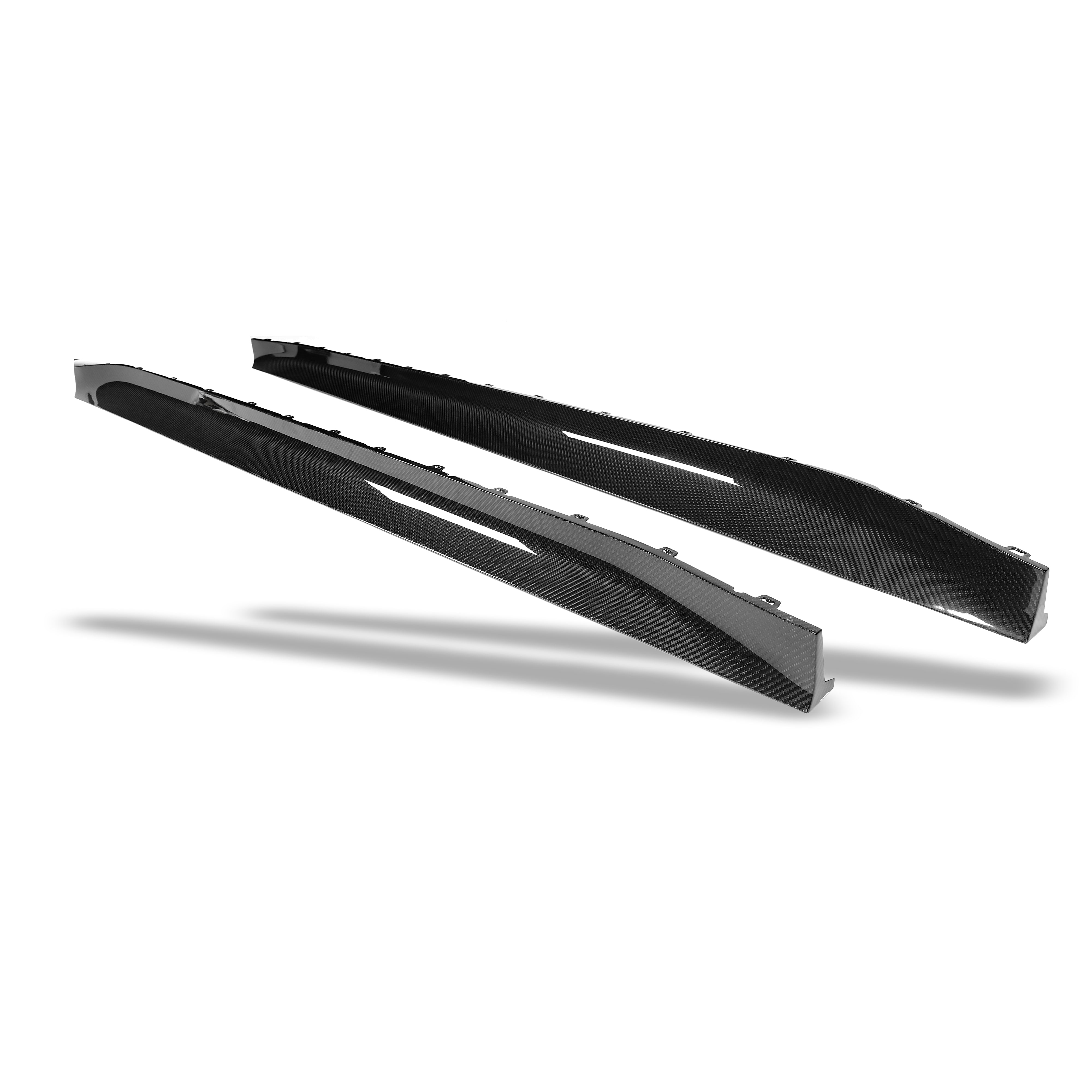 BMW G82 M4 Carbon Fiber Side Skirts - Revozport