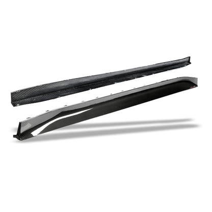 BMW G82 M4 Carbon Fiber Side Skirts - Revozport
