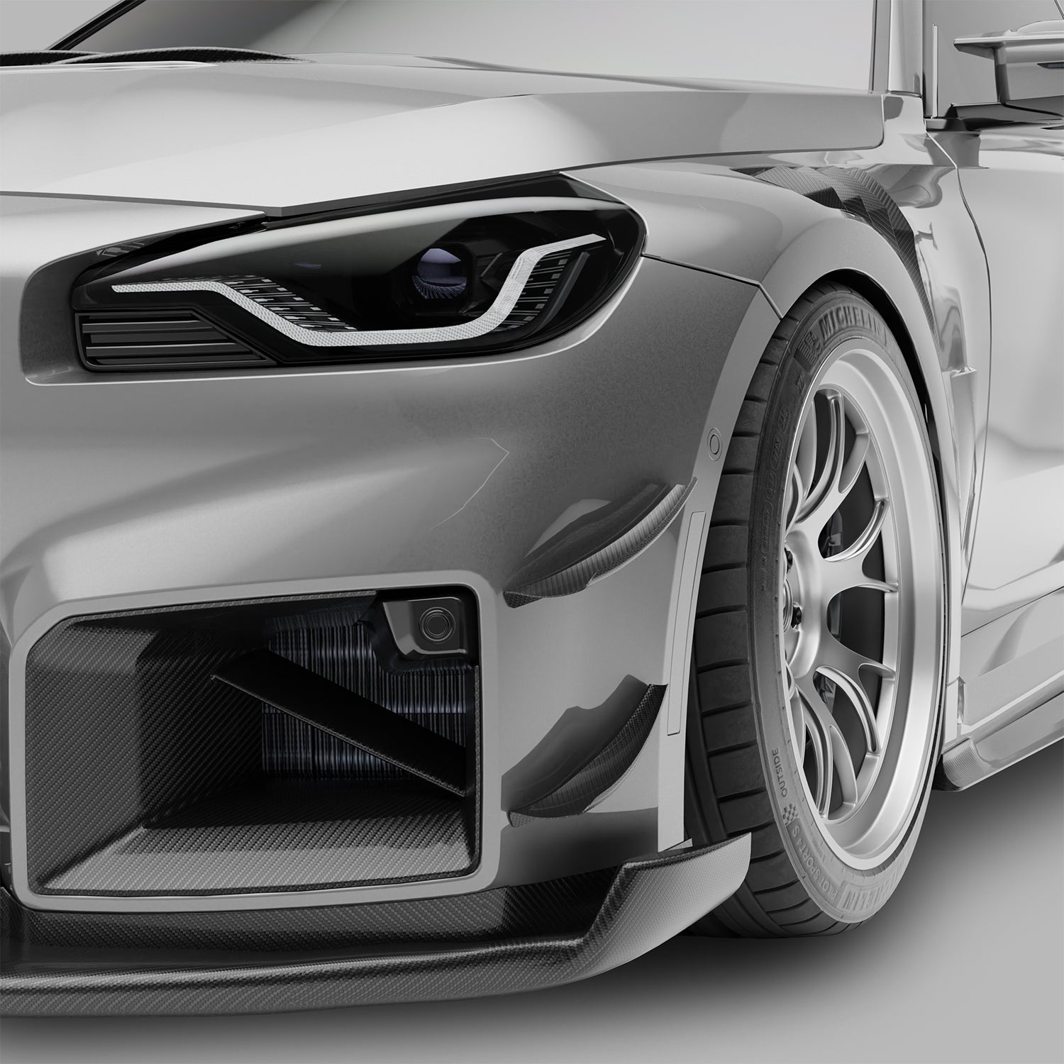 bmw-m2-g87-carbon-fiber-front-bumper-canards---revozport