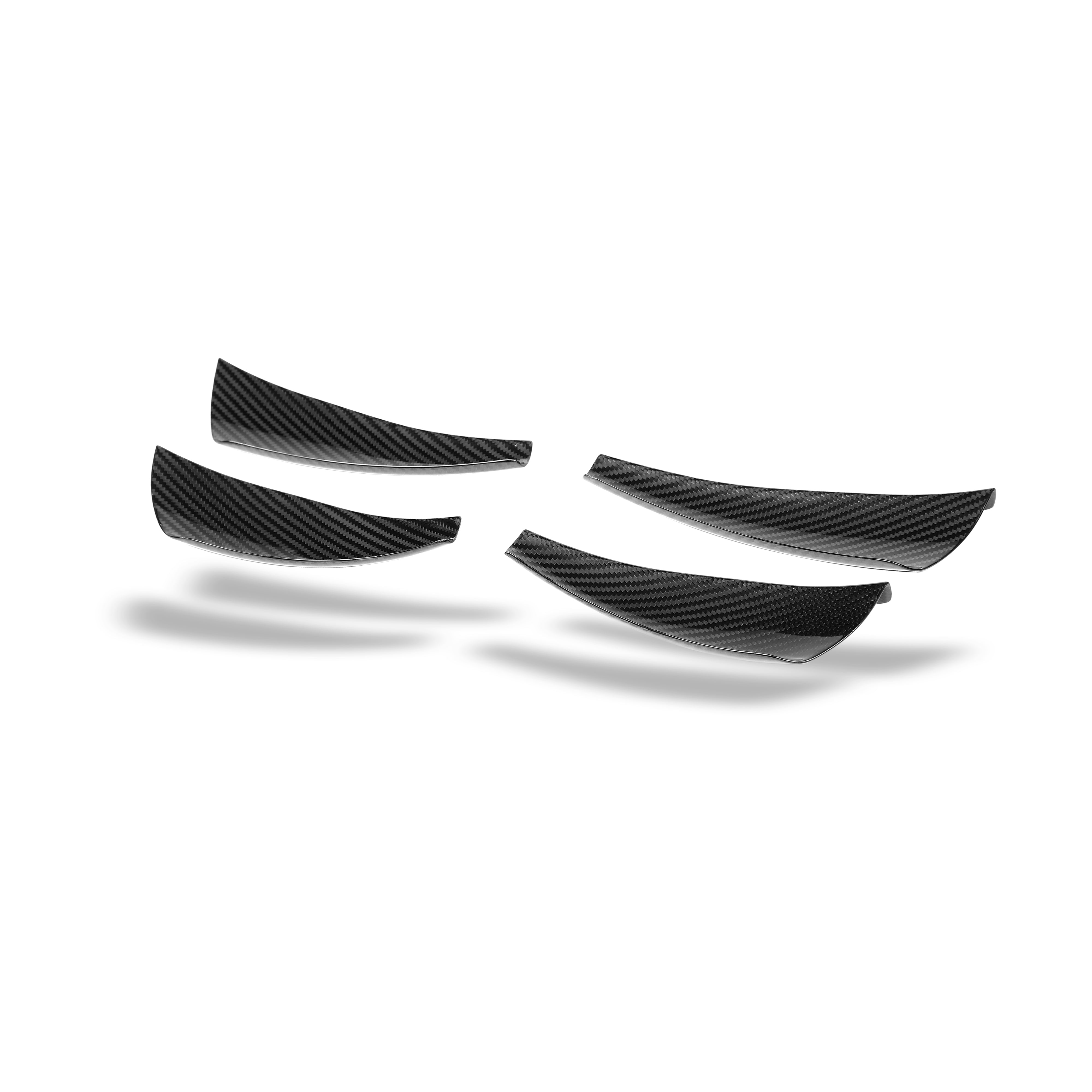 BMW M2 G87 Carbon Fiber Front Bumper Canards - Revozport