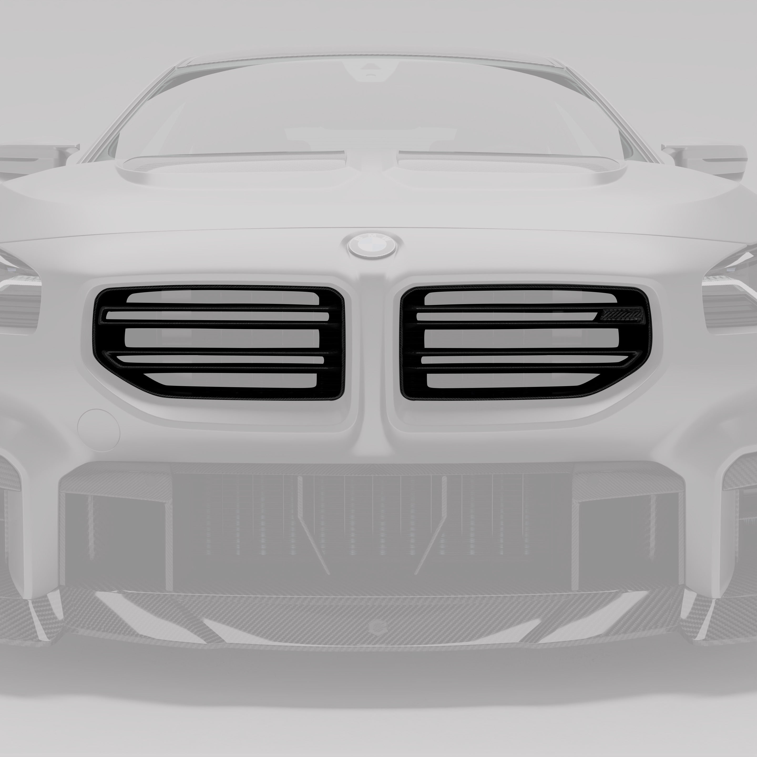 BMW M2 G87 Carbon Fiber Front Grill - Revozport