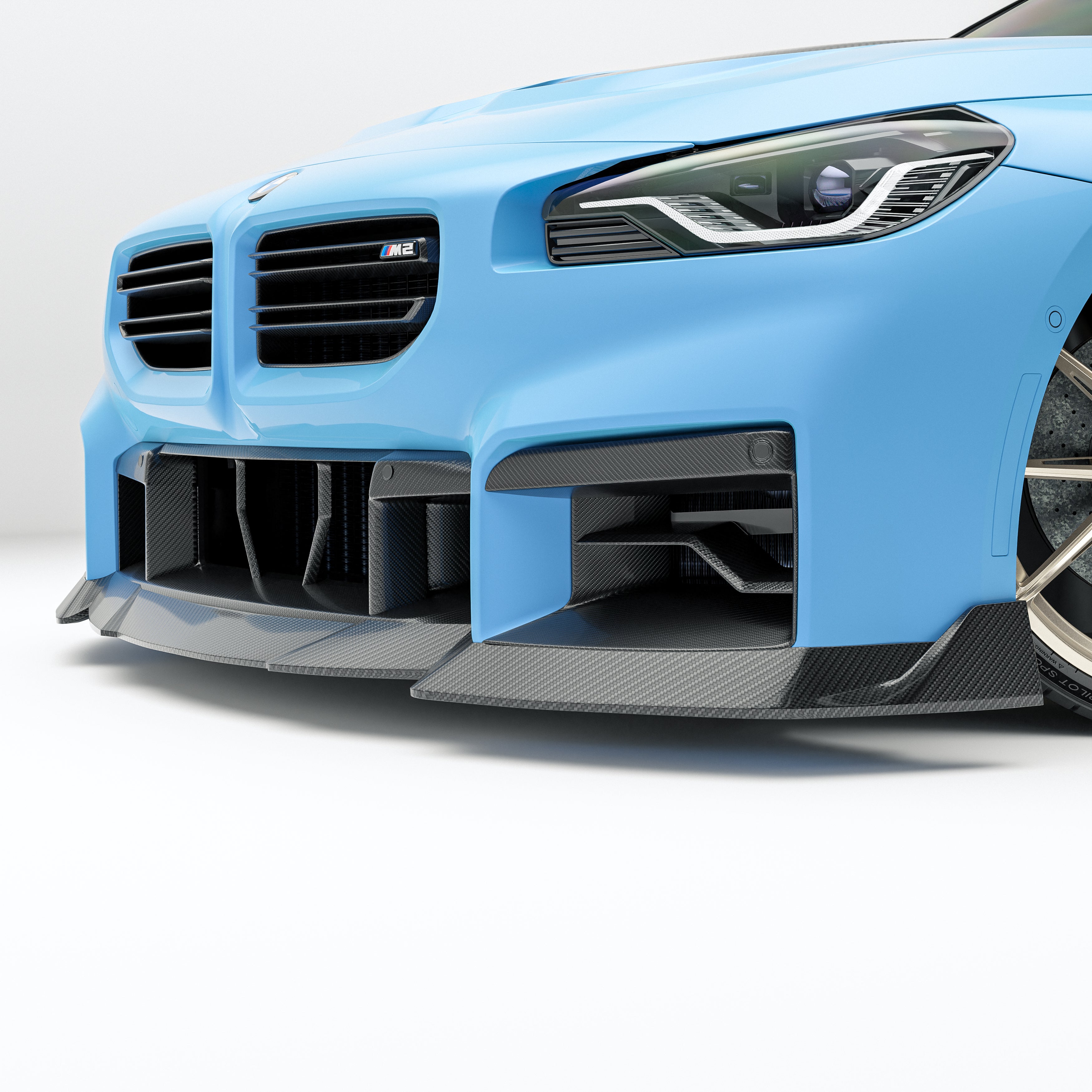 BMW M2 G87 Carbon Fiber Front Inlets - Revozport