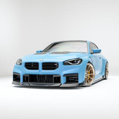BMW M2 G87 Carbon Fiber Front Lip - Revozport