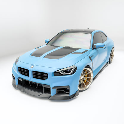 BMW M2 G87 Carbon Fiber Front Lip - Revozport