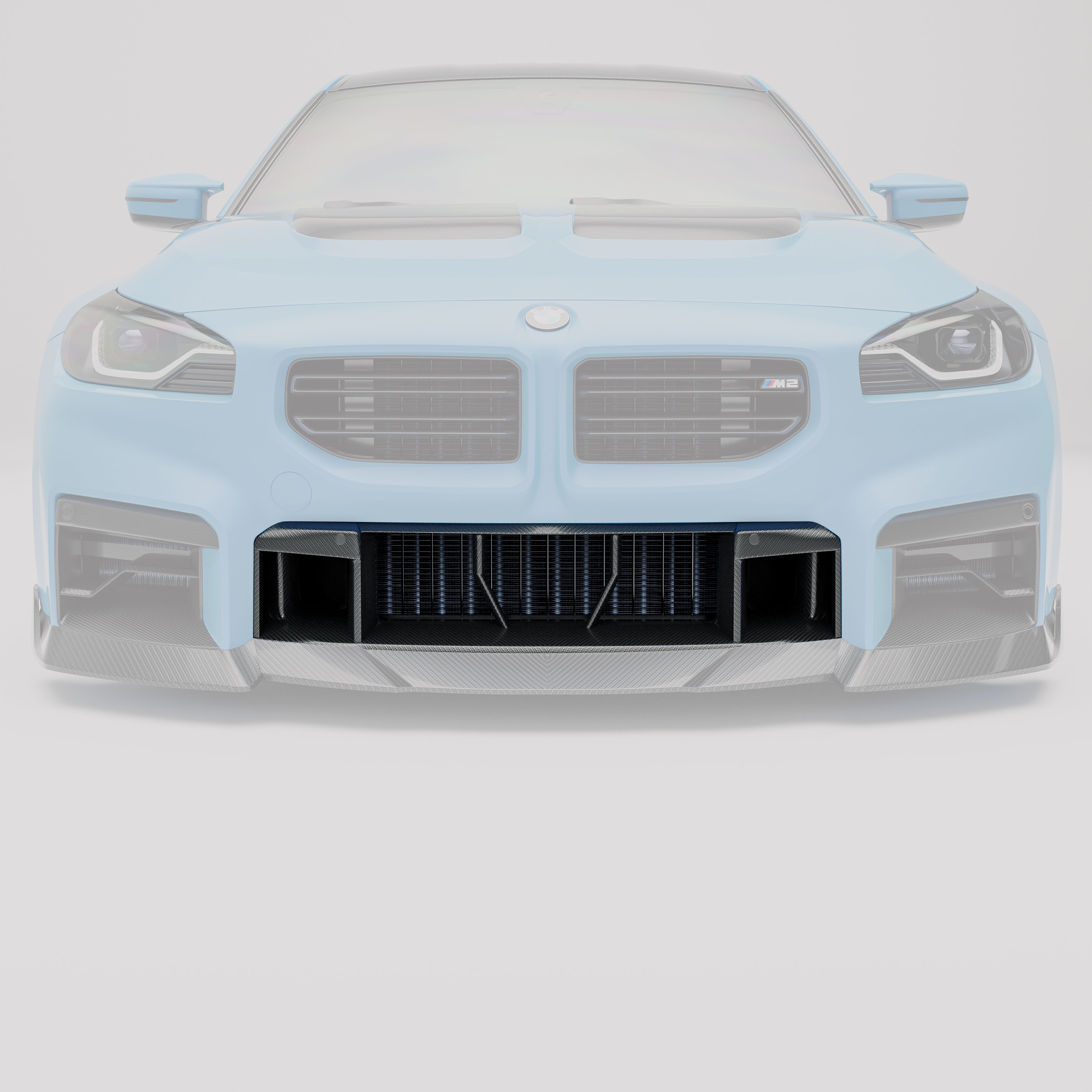 BMW M2 G87 Carbon Fiber Front Trim - Revozport