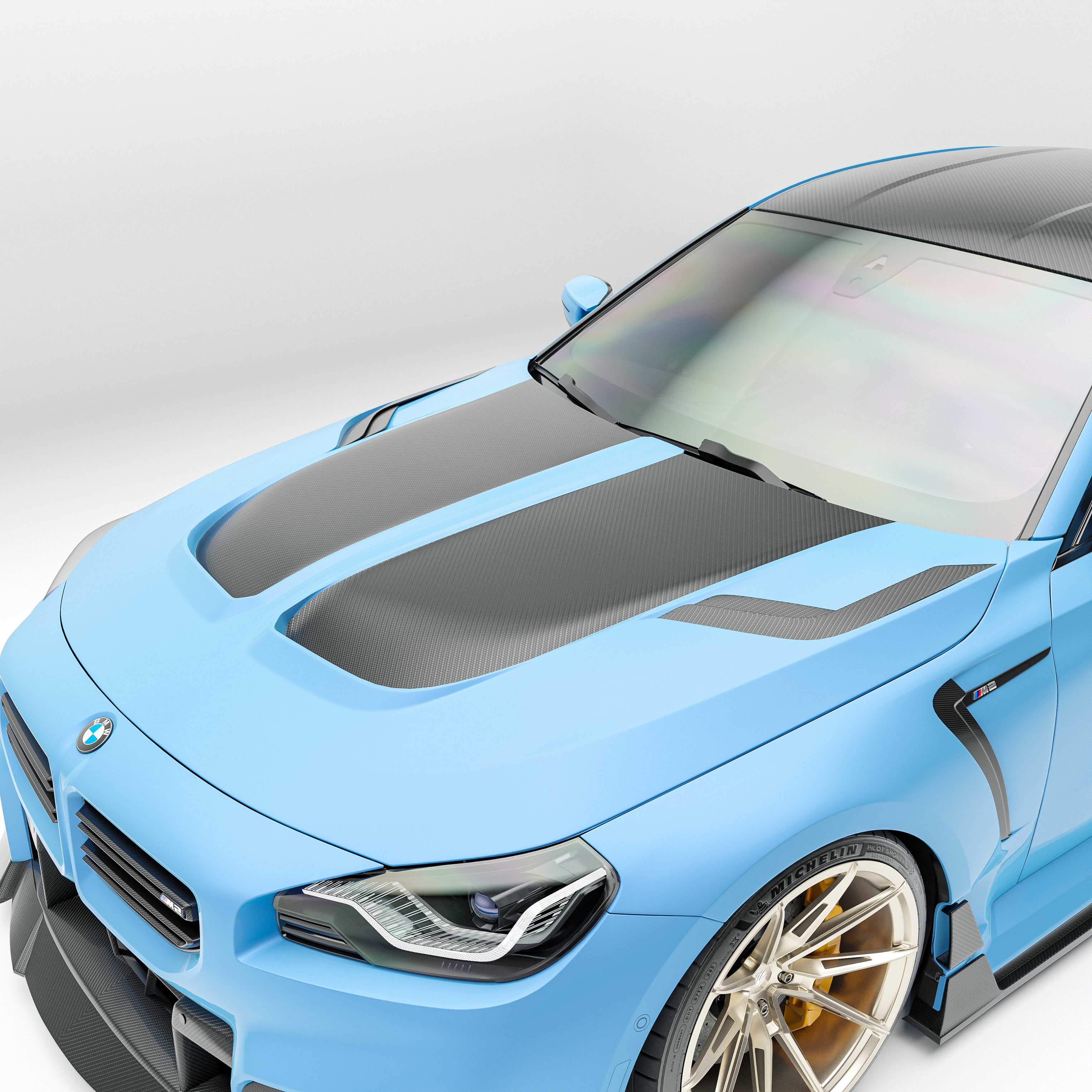 BMW M2 G87 Carbon Fiber Hood - Revozport