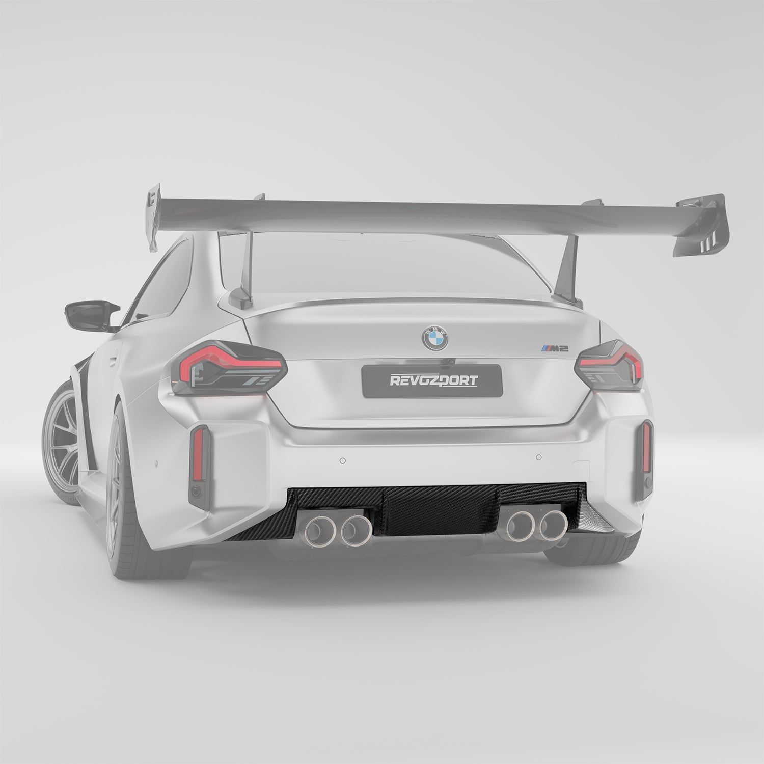 BMW M2 G87 Carbon Fiber OEM Replacement Diffuser - Revozport