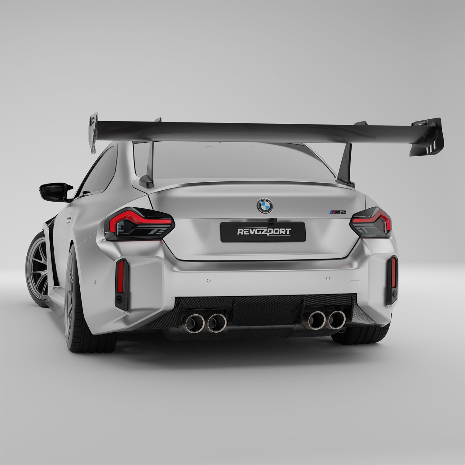 BMW M2 G87 Carbon Fiber OEM Replacement Diffuser - Revozport