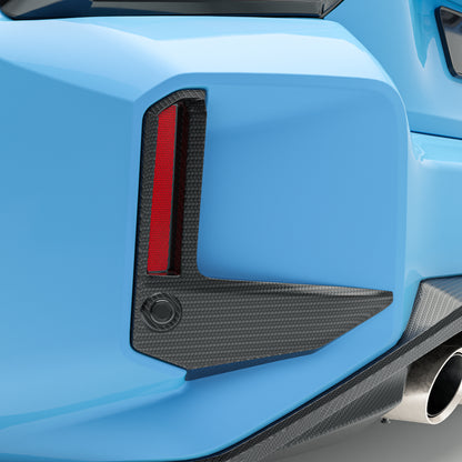 BMW M2 G87 Carbon Fiber Rear Canards - Revozport
