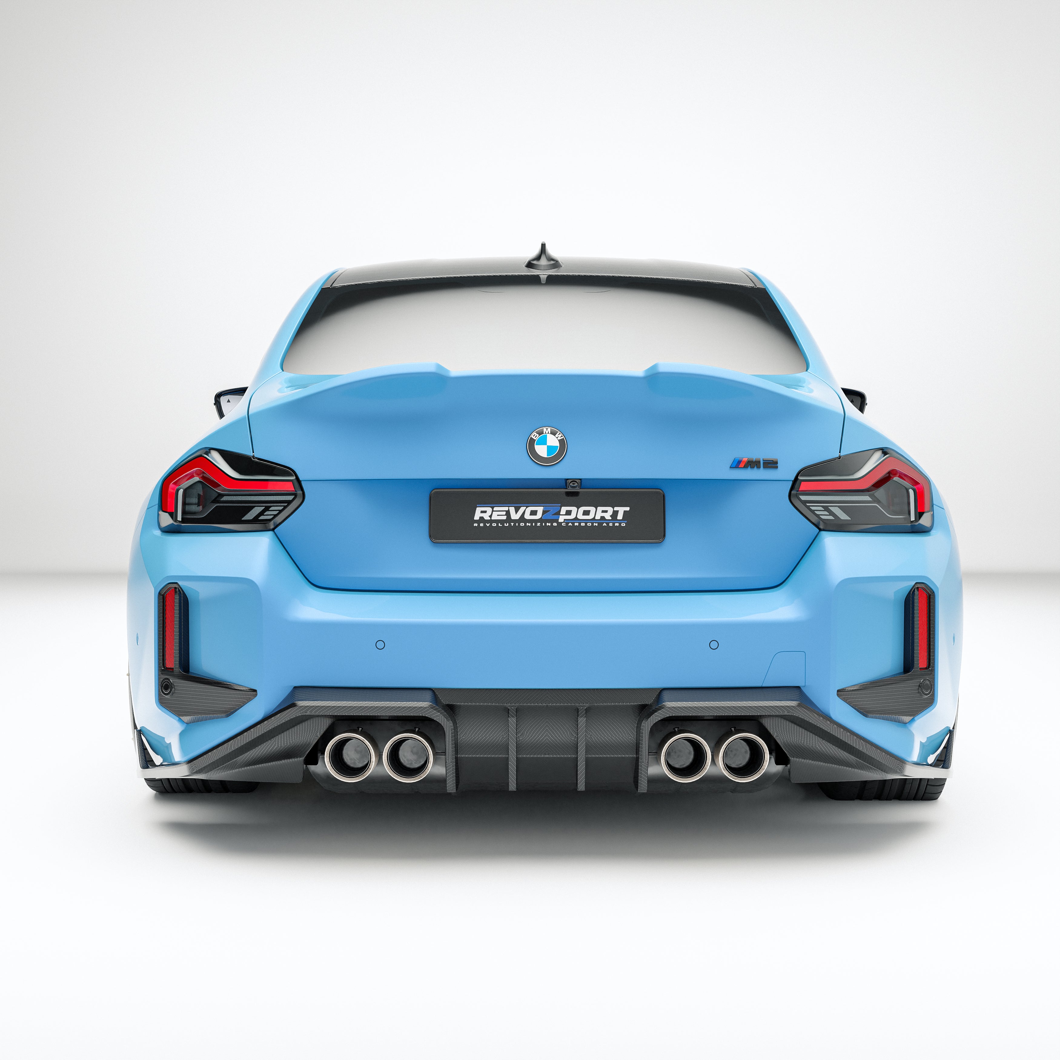 BMW M2 G87 Carbon Fiber Rear Diffuser - Revozport