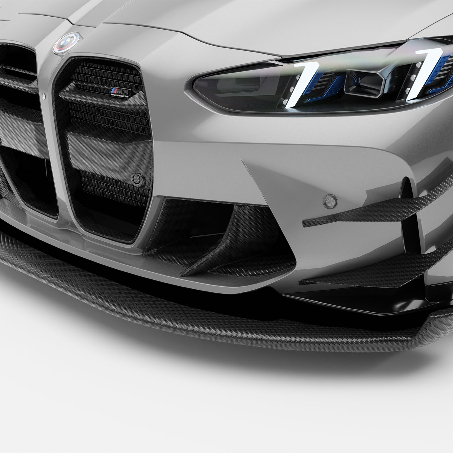 BMW M3 G80 碳纤维前杠进气口