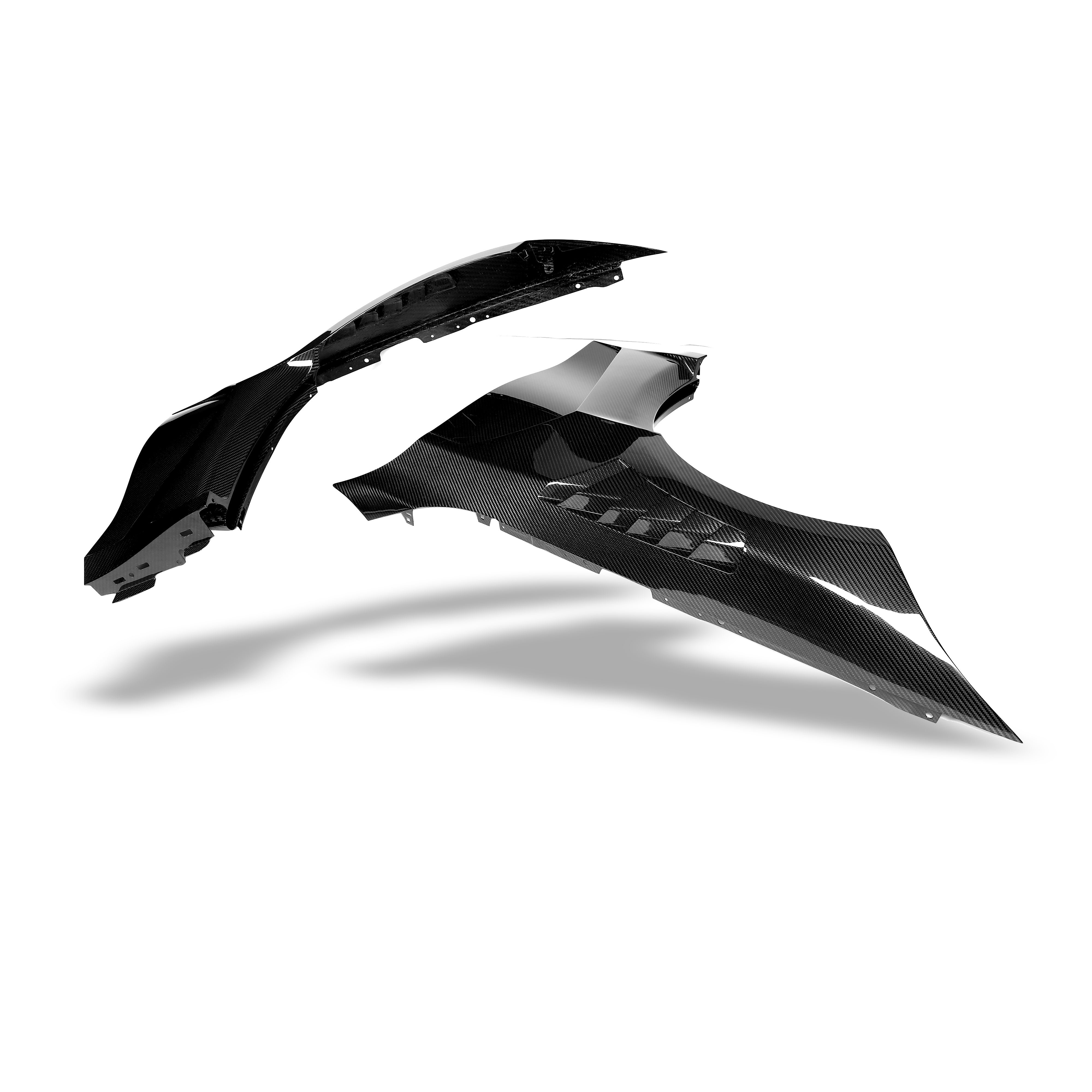 BMW M3 G80 Carbon Fiber Front Fenders - Revozport