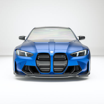 BMW M3 G80 Sedan Carbon Fiber Front Grill (without ACC) - Revozport