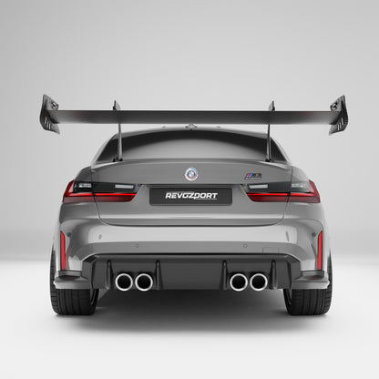 BMW M3 G80 Carbon Fiber OEM Replacement Diffuser - Revozport