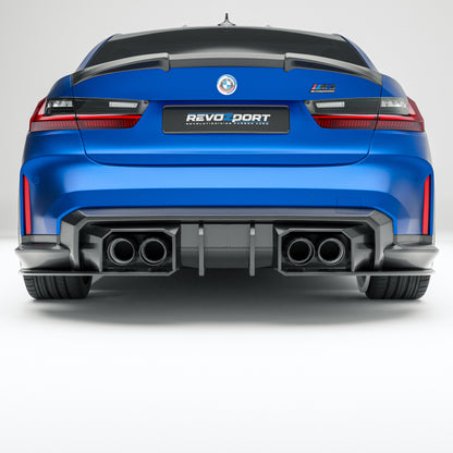 BMW M3 G80 Carbon Fiber Rear Diffuser - Revozport